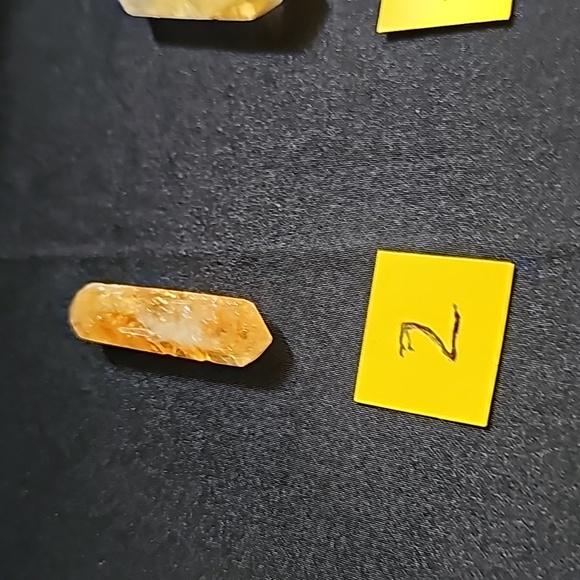 Yellow Tourmaline Stone Crystal Point - Picture 6 of 9